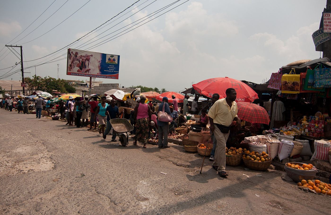 Vendeuses de rue